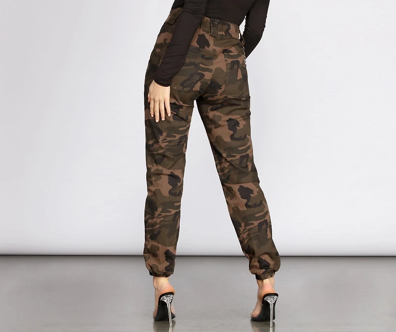 Keep It Cool Camo Joggers