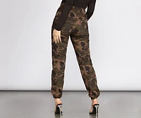 Keep It Cool Camo Joggers