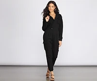 Suit Yourself Utility Cargo Jumpsuit