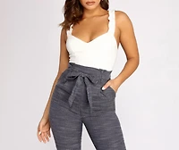 Straight To Business One Piece Jumpsuit