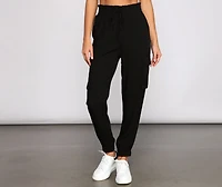 Trendy Moment Cargo Joggers