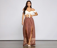 Bohemian Gaze High Waist Pants