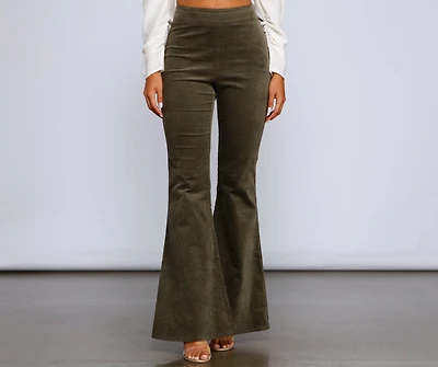Bring The Flare Corduroy Pants