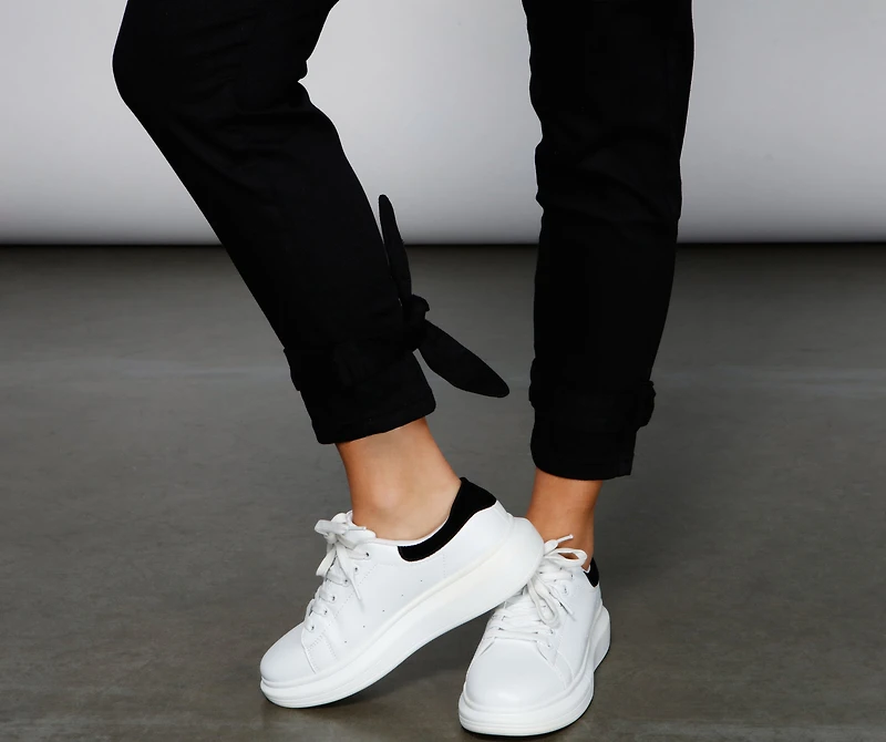 Basic And Chic High Waist Cargo Pants