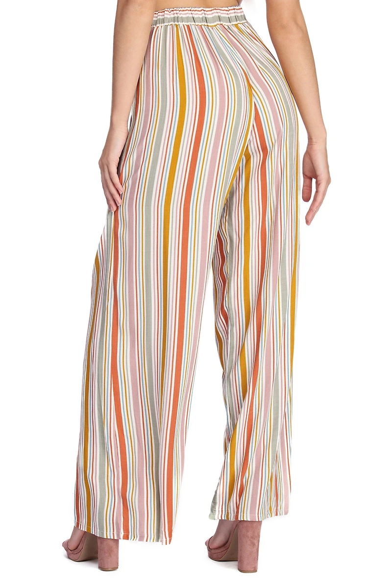 Set Me Up Stripes Flared Pants