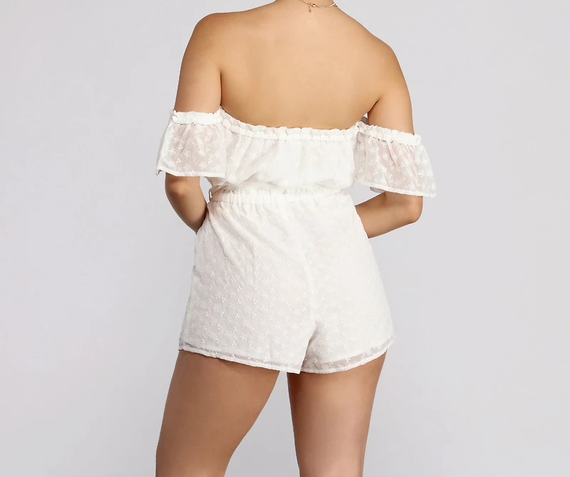 Eyelet Dreams Romper
