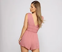 Effortless Style Sleeveless Romper