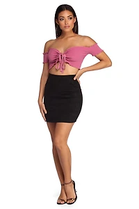 Something New Mini Skirt