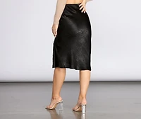 Sleek Vibes Ruched Skirt