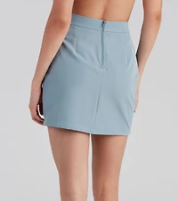 Seal The Deal Mini Skirt