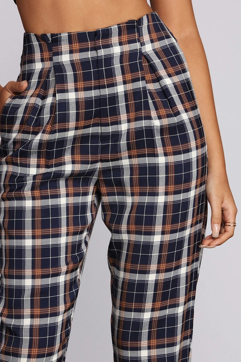 Plaid It Up Pants
