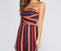 Sassy Stripes Jumpsuit