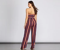 Sassy Stripes Jumpsuit