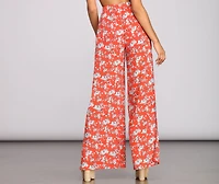 Blossom Fest Wide-Leg Pants