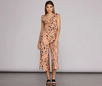 Just Dandy Floral jumpsuit