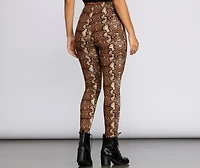 Strike A Pose High Waist Pants