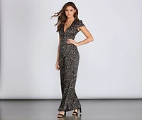 Stylishly Spotted Wide Leg Jumpsuit