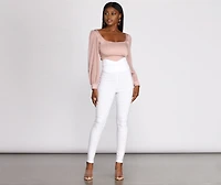 Classic Vibe High Waist Skinny Pants