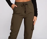 Boss Babe Cargo Joggers