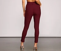 Elevated And Chic Paper Bag Pants