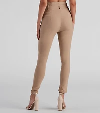 Chic Choice Paperbag Skinny Pants