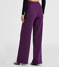 She Means Business Wide-Leg Pants