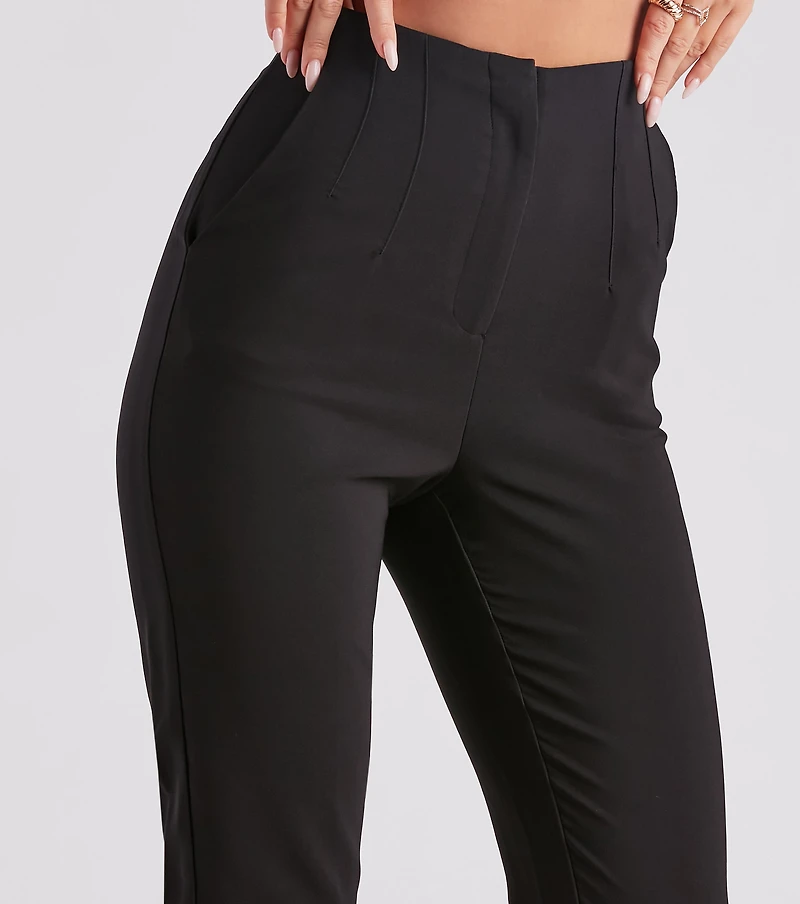 Tapered And Chic Trouser Pants