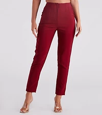 Tapered And Chic Trouser Pants