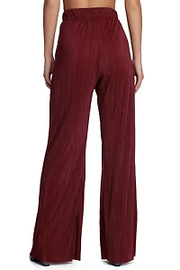 Perfectly Pleated Wide Leg Pants