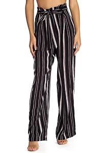 Set Stripes Straight Leg Pants
