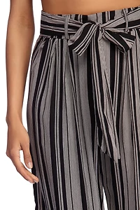 Just Your Stripe Wide Leg Pants