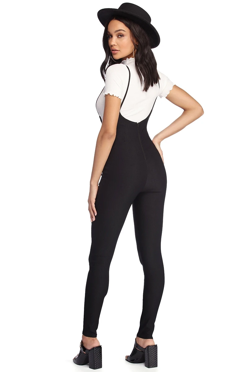 Suspender The Time Skinny Pants