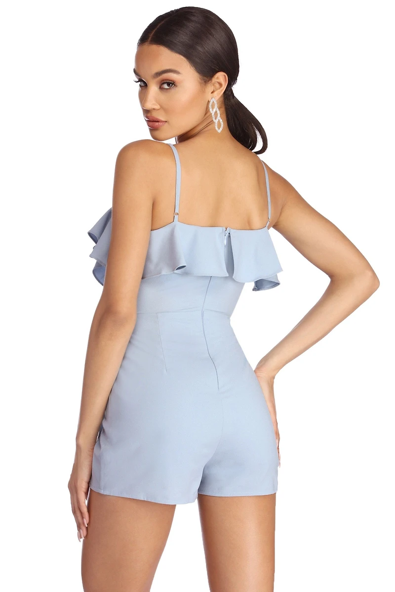 Charm Ruffles Romper