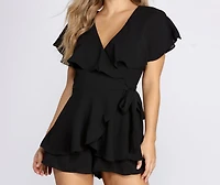 Ruffle It Up Romper