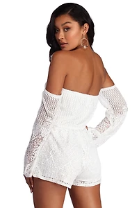 Dreamy Lace Romper
