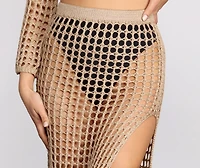 Boho Baby Crochet Fringe Skirt