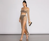 Boho Baby Crochet Fringe Skirt