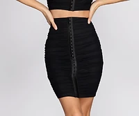 Sultry Stunner Midi Skirt