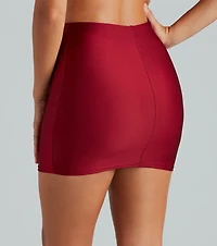 Cause A Scene Bodycon Mini Skirt