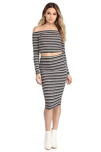 Third Planet Pencil Skirt