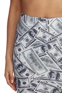 Rich Style Mini Skirt