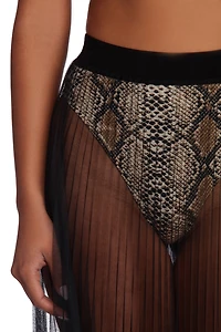 Mesmerizing Mesh Maxi Skirt