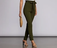 Good On Paperbag Tapered Pants