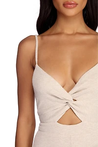 Knot About The Drama Jumpsuit