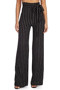Say It Pinstriped Pants