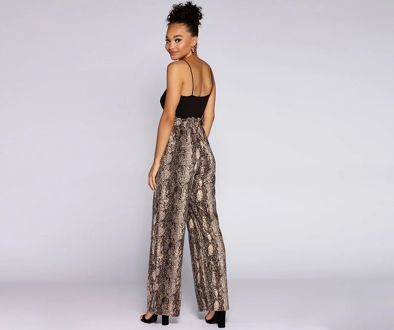 All That Snake Jumpsuit