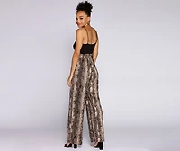 All That Snake Jumpsuit