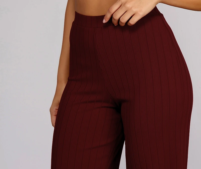 Call My Name Ribbed Pants
