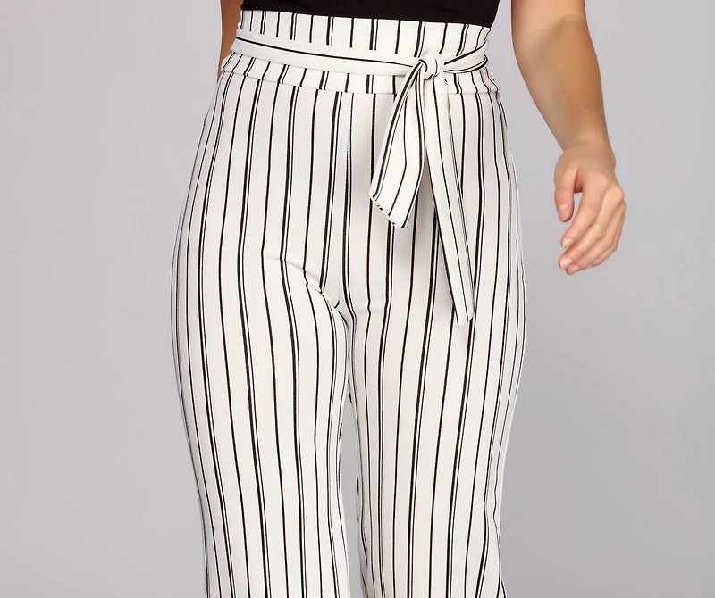 Tie Me Up High Waist Pants