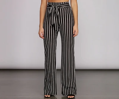 Tied And Fab High Waist Pants